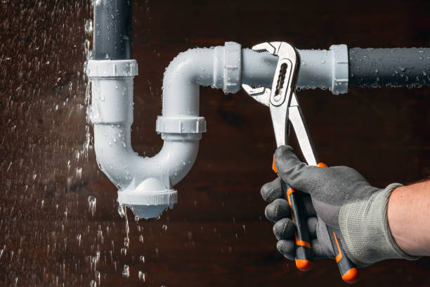 Professional Leak Detection technician working in Martinsville, OH